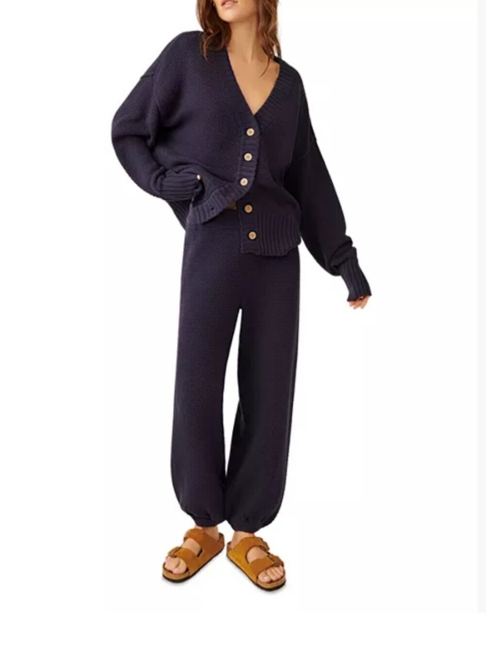 Fp Beach Hailee Joggers Navy Blue Size Sp